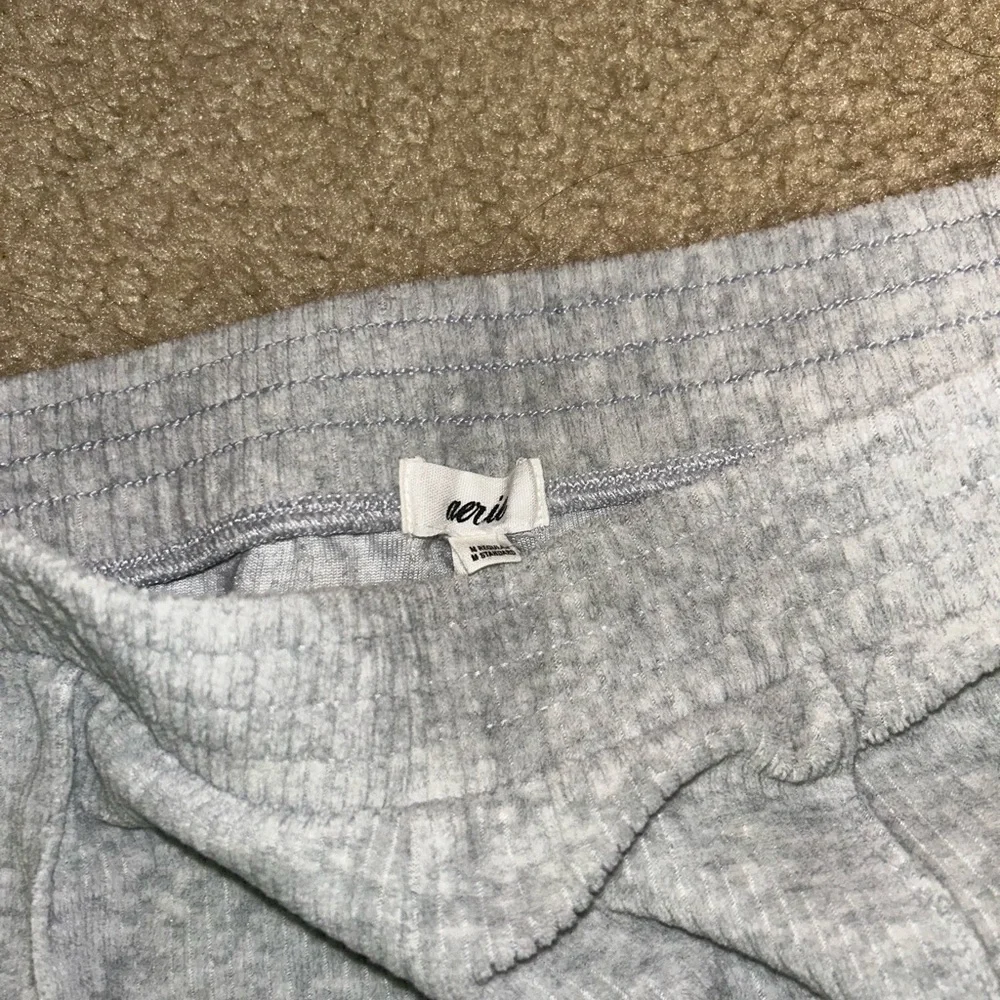 Aerie Light Gray Lounge Flare Pants - Picture 3 of 5